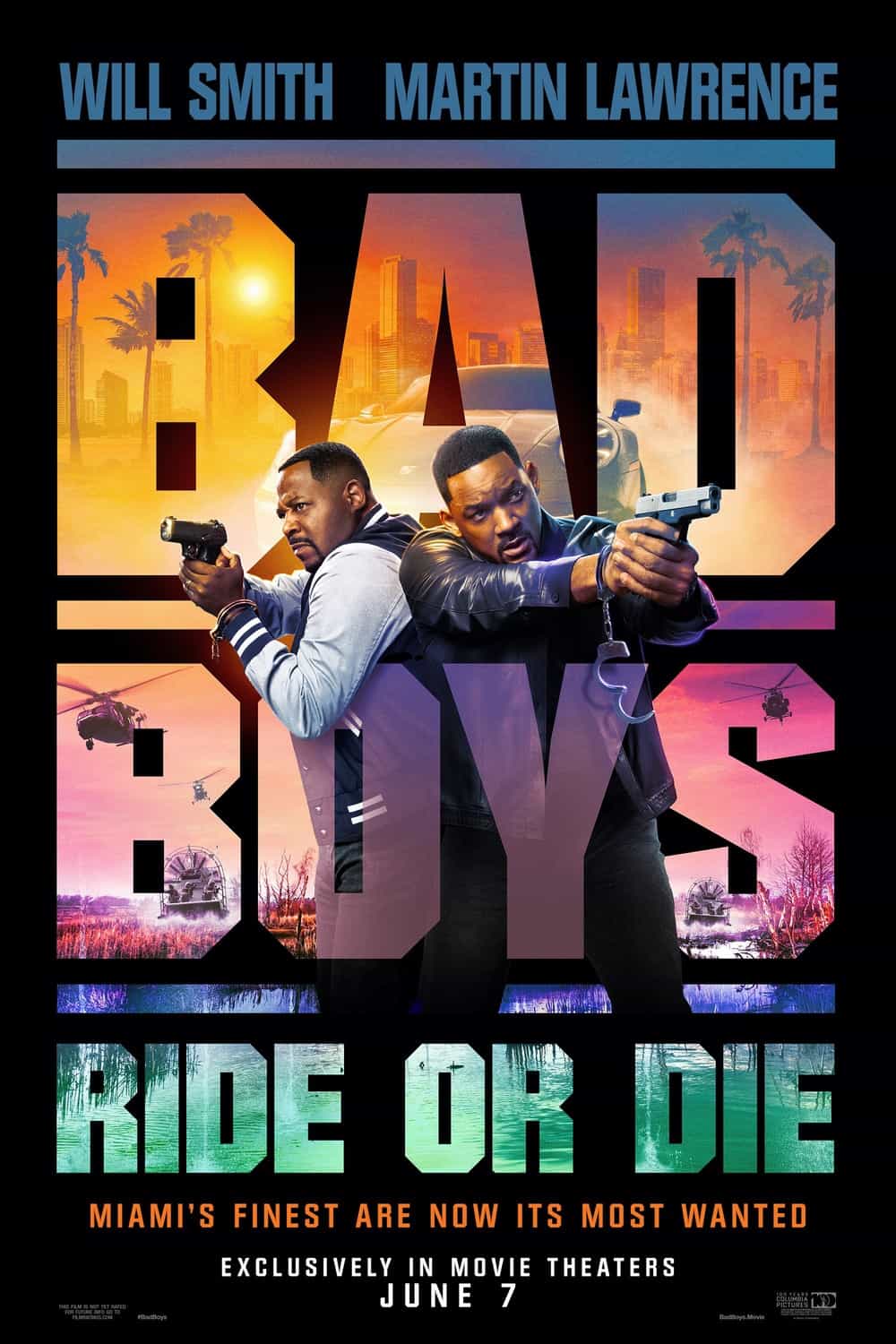 Global Box Office Weekend Report 7th - 9th June 2024:  Bad Boys: Ride Or Die makes its debut at the top of the global box office with $104 Million