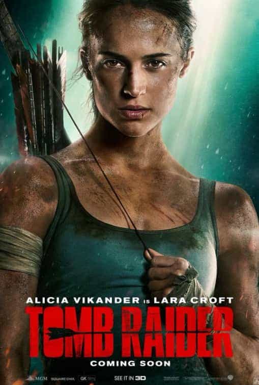 First poster for the rebooted Tomb Raider